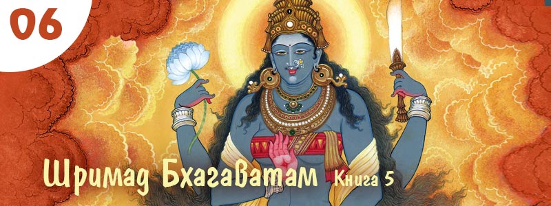 Шримад Бхагаватам Книга 5. Глава 6. Блаженный Ришабха покидает бренный мир | Аудиокнига с музыкальным сопровождением. Текст читает: Сергей Русскин (Сундар Дути дас), музыкальное оформление: Алексей Лукьянов (Аджита Кришна дас).