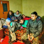 Б.Ч. Бхарати Свами и паломники. Ямунотри 3 октября 2017