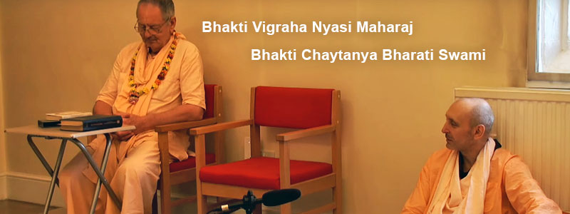 «Family duty and spiritual life» | Live class the morning of 29 July 2018 at the Bhakti Yoga Institute of West London by Sripad Bhakti Vigraha Nyasi Maharaj and Sripad Bhakti Chaitanya Bharati Maharaj.
